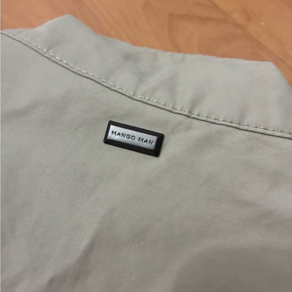 Mango Men's Tan Jacket Size XS - Picture 4 of 6